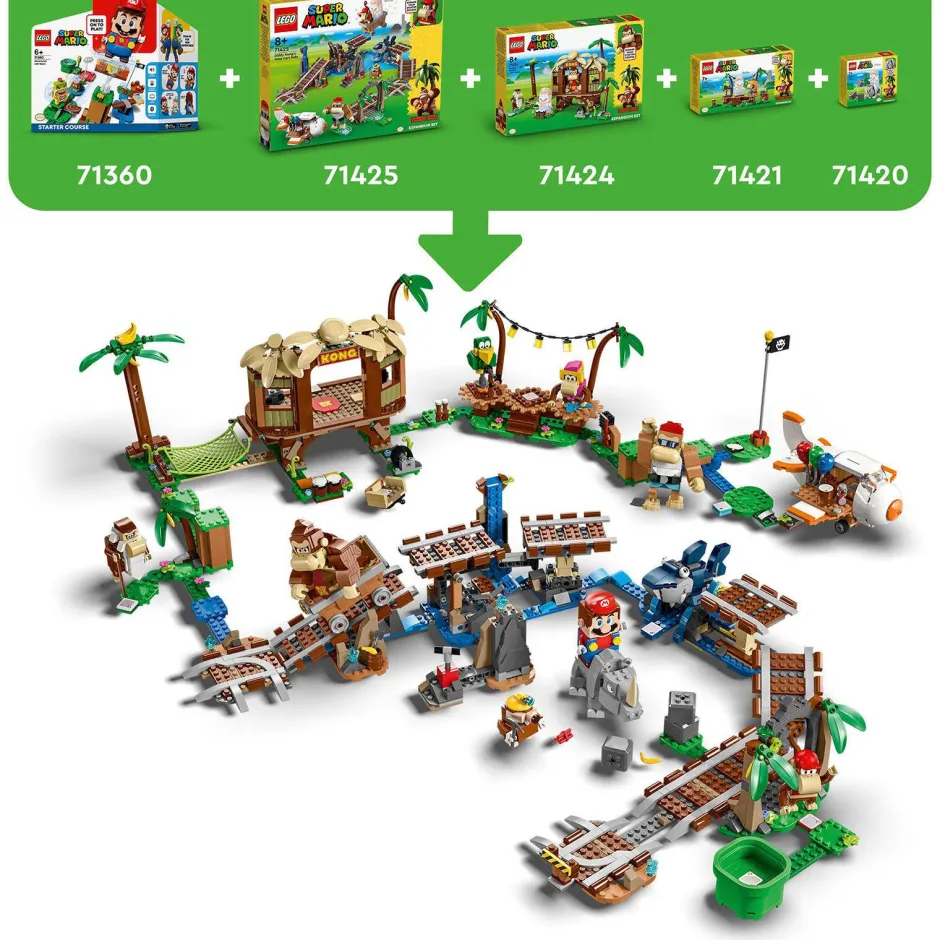 LEGO Super Mario Uitbreidingsset: Rambi De Neushoorn 71425^ Bouwspeelgoed