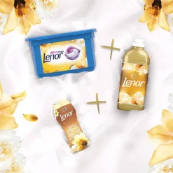 Lenor Gouden Orchidee In-Wash Geurparels - 6 X 154 Gram - Voordeelverpakking Discount