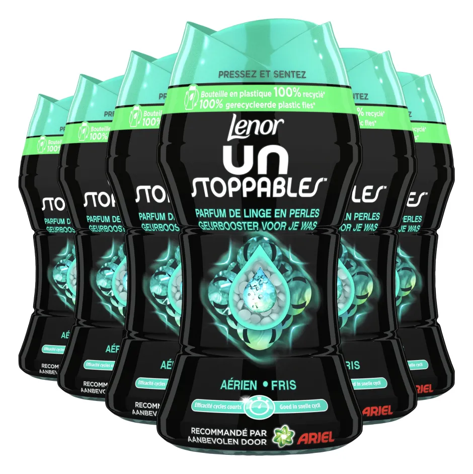 Lenor Unstoppables Fris - Geurparels - 6 X 154 Gram Outlet