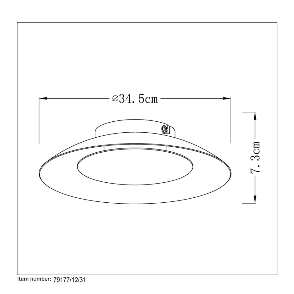 Lucide Plafondlamp Foskal Clearance