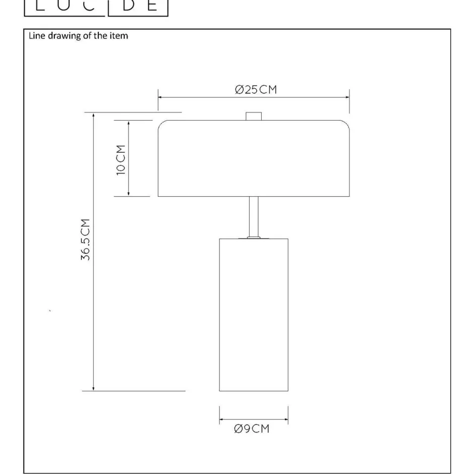 Lucide Tafellamp Mirasol Outlet
