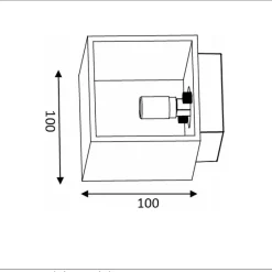 Lucide Wandlamp Xera Hot