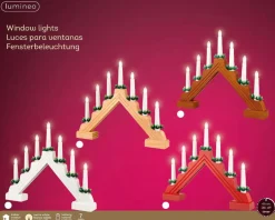 Lumineo Decoratie Adventkaarsen (7 Led) Discount