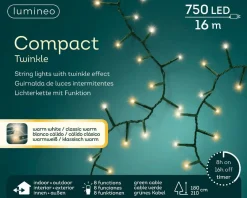 Lumineo Verlichtingssnoer Met Twinkel (750 Led) Hot