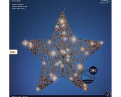 Lumineo Wicker Ster (32 Led) Outlet