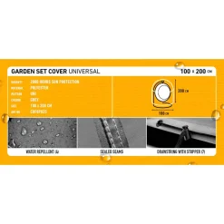 Madison Tuinmeubel Hoes (100X200 Cm)^ Tuinmeubelhoezen