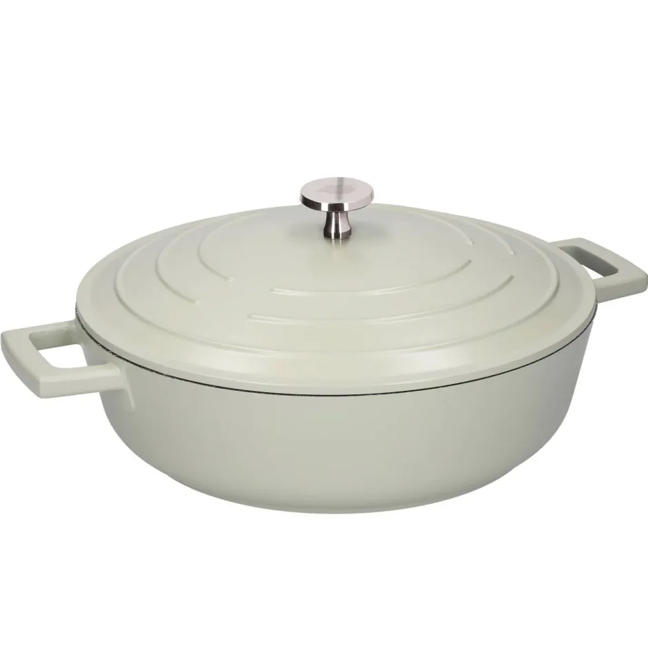 MasterClass Gietaluminium Braadpan (O28 Cm) (4L) (Lichtgewicht) New