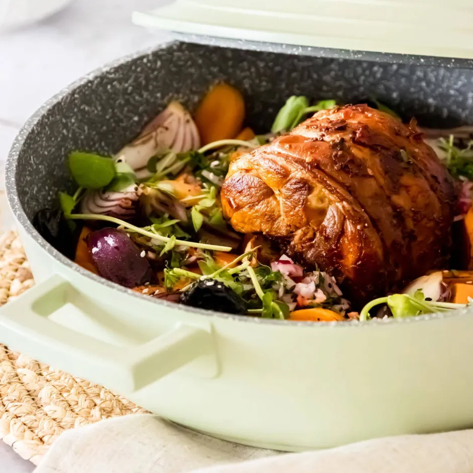 MasterClass Gietaluminium Braadpan (O28 Cm) (4L) (Lichtgewicht) New