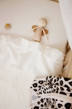 Meyco Baby Ledikantlaken Ruffle 100X150 Offwhite Discount