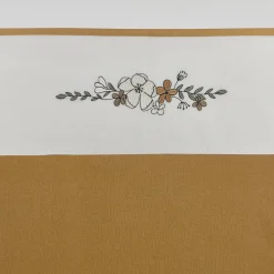Meyco Baby Wieglaken Floral 75X10 Cm Honey Gold Hot