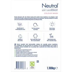 Neutral Parfumvrij Kleur Waspoeder - 4 X 18 Wasbeurten - Voordeelverpakking - 72 Wasbeurten Sale