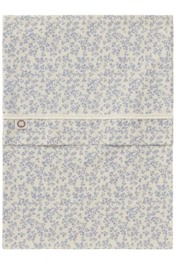 Noppies Botanical Poplin Wieglaken 80X100 Cm Colony Blue Clearance