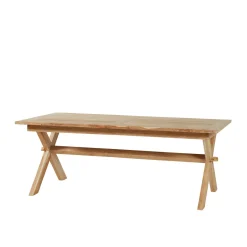 NOUS Garden Teak Tuintafel Tautan (200X100 Cm)^ Tuintafels