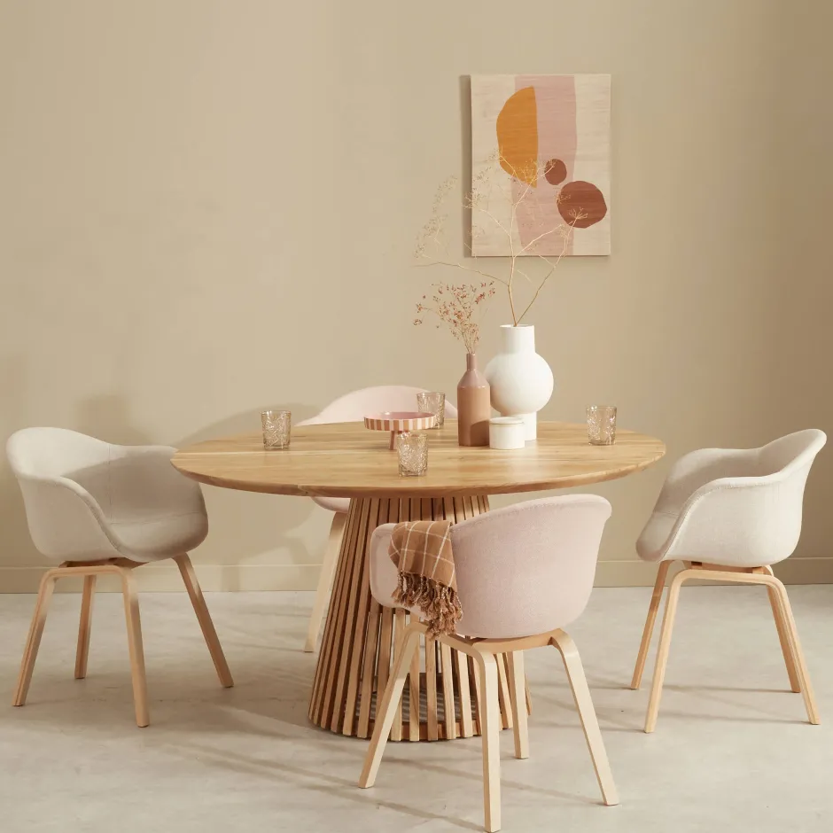 NOUS Living Eetkamertafel Sansa ( 140 Cm) Hot