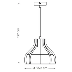NOUS Living Hanglamp Dean (O25 Cm)