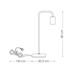 NOUS Living Tafellamp Devon (O15 Cm) Hot