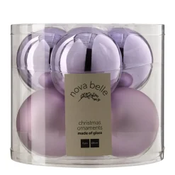 Nova Belle Kerstbal (Set Van 6) (O8 Cm) Discount