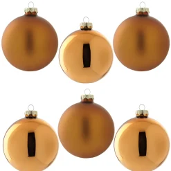Nova Belle Kerstbal (Set Van 6) (O8 Cm) Clearance