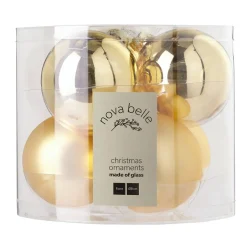 Nova Belle Kerstbal (Set Van 6) (O8 Cm) Sale