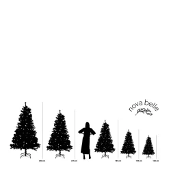 Nova Belle Verlichte Kerstboom Noble Fir (H155 X O91 Cm) Online