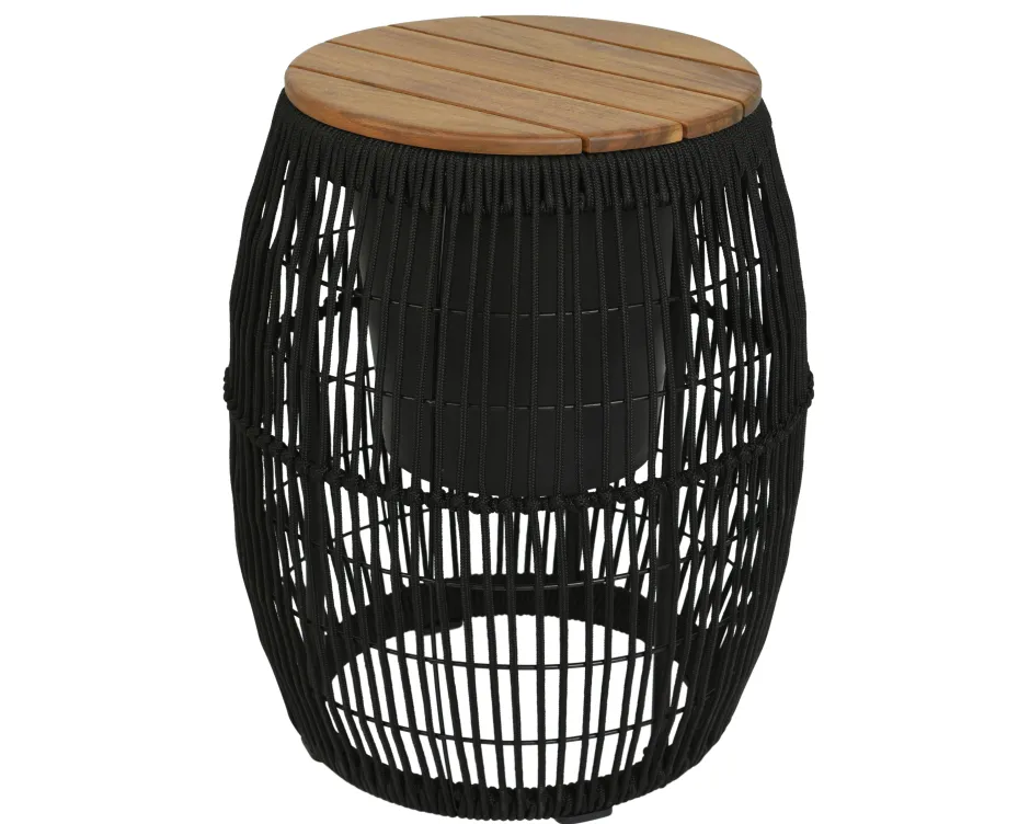 Outdoorliving by Decoris Bijzettafel Seville ( 40 Cm)^ Tuintafels