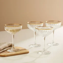 Pasabahce Champagneglas (Set Van 4) Clearance