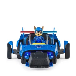 Paw Patrol The Mighty Movie Chase'S Transformerende Raceauto Met Licht En Geluid Met Chase^ Speelgoedvoertuigen