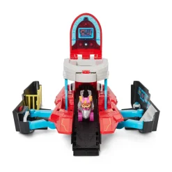 Paw Patrol The Mighty Movie Pup Squad Transformerend Vliegdekschip Hoofdkwartier^ Speelgoedvoertuigen