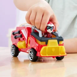 Paw Patrol The Mighty Movie Brandweerauto Met Licht En Geluid Met Marshall^ Speelgoedvoertuigen