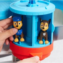 Paw Patrol Uitkijktoren Met Voertuigwerper 2 Chase-Actiefiguren De Politieauto Van Chase En Accessoires^ Speelgoedvoertuigen