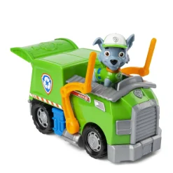 Paw Patrol Voertuig Met Pup Rocky^ Houten Speelgoed