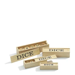 Philos Houten Dobbelstenen 25Mm Houten Dobbelstenen (25Mm)^ Dobbelspellen