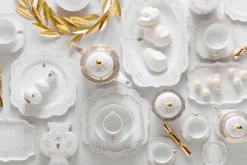 Pip Studio Royal Winter White Bord (O23,5 Cm) Outlet