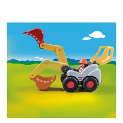 Playmobil 1-2-3 Graaflader 70125^ Peuterspeelgoed