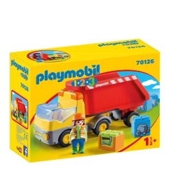 Playmobil 1-2-3 Kiepwagen 70126^ Peuterspeelgoed