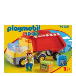 Playmobil 1-2-3 Kiepwagen 70126^ Peuterspeelgoed