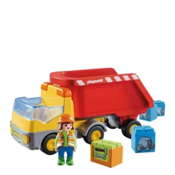 Playmobil 1-2-3 Kiepwagen 70126^ Peuterspeelgoed