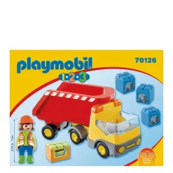 Playmobil 1-2-3 Kiepwagen 70126^ Peuterspeelgoed