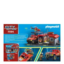Playmobil City Action Brandweerwagen - 71194^ Houten Speelgoed