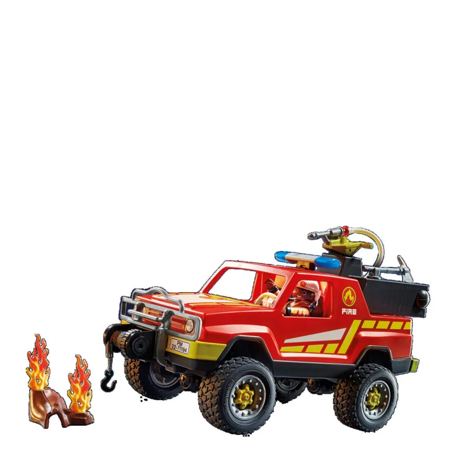 Playmobil City Action Brandweerwagen - 71194^ Houten Speelgoed