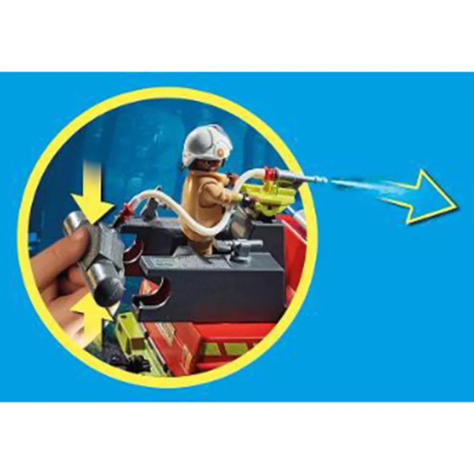 Playmobil City Action Brandweerwagen - 71194^ Houten Speelgoed