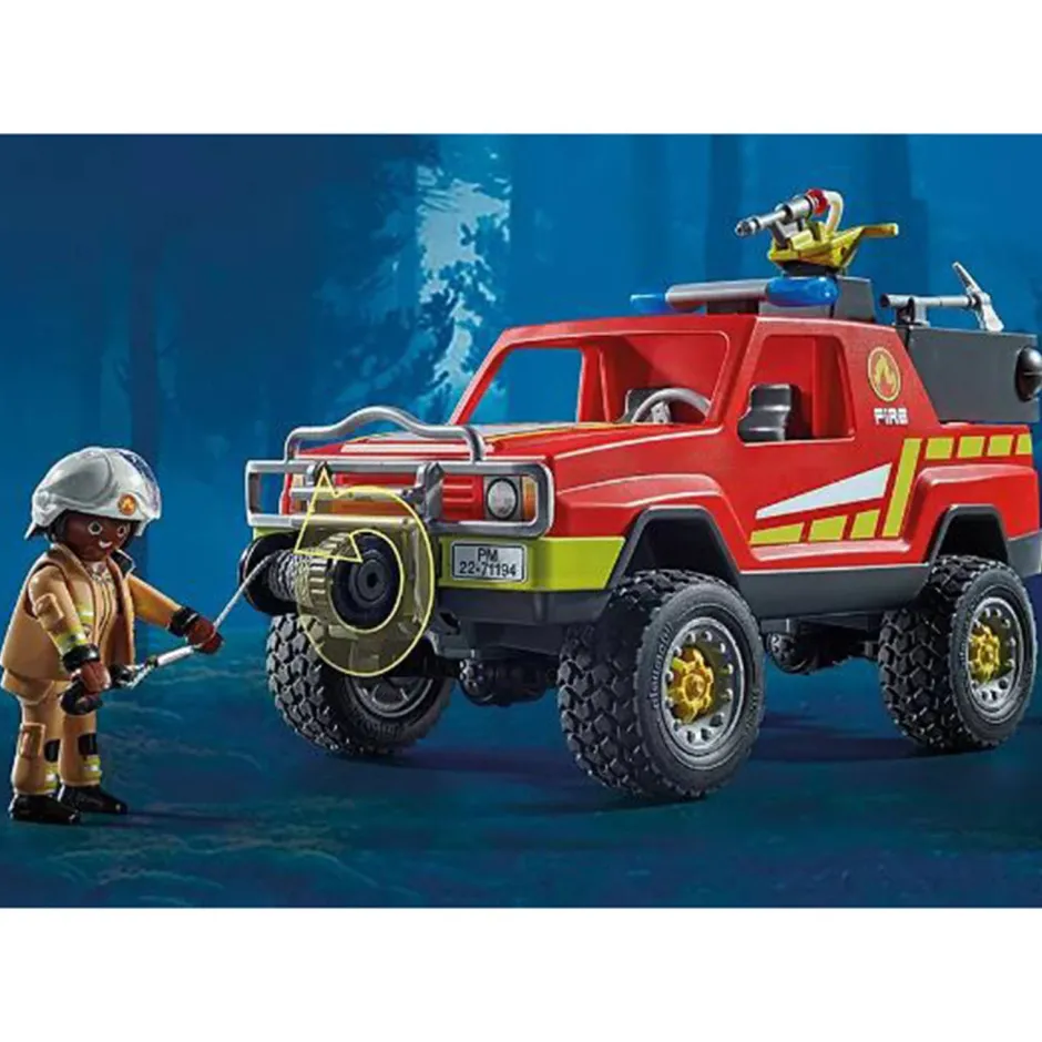 Playmobil City Action Brandweerwagen - 71194^ Houten Speelgoed