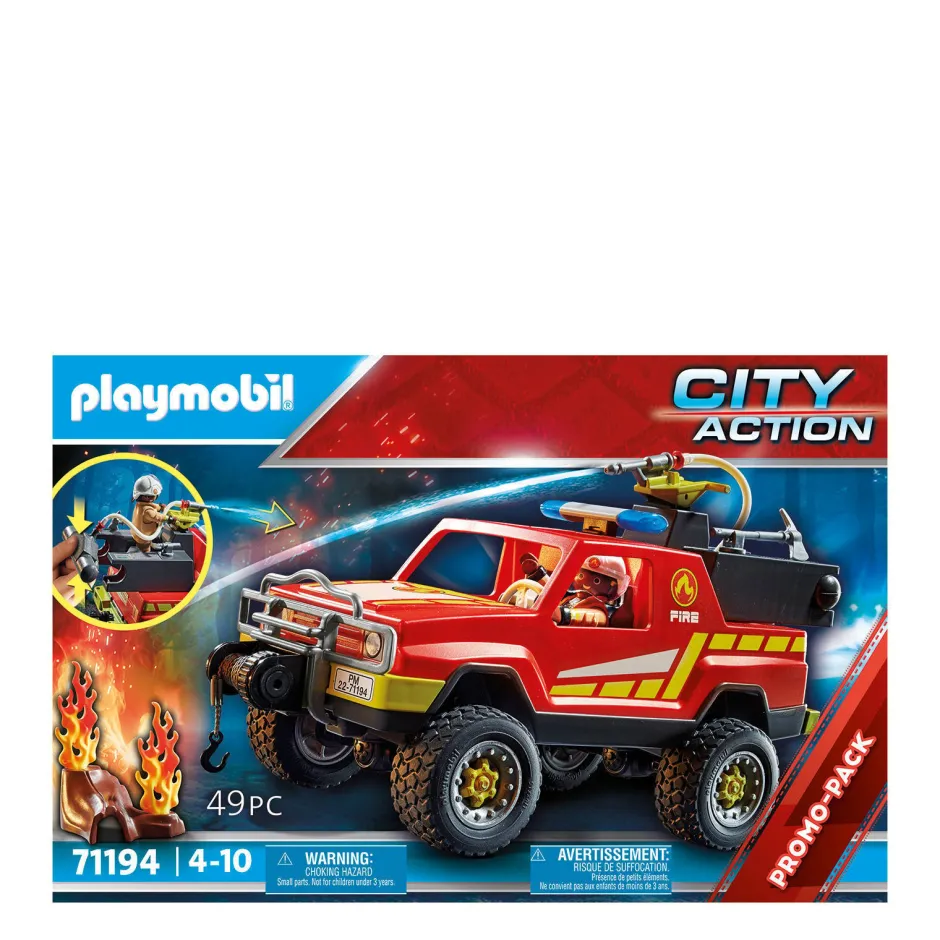 Playmobil City Action Brandweerwagen - 71194^ Houten Speelgoed