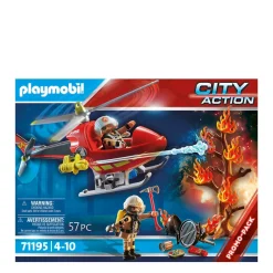 Playmobil City Action Brandbestrijding Helikopter - 71195^ Speelfiguren