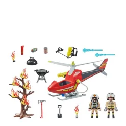 Playmobil City Action Brandbestrijding Helikopter - 71195^ Speelfiguren