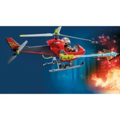 Playmobil City Action Brandbestrijding Helikopter - 71195^ Speelfiguren