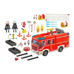 Playmobil City Action Brandweer Pompwagen^ Speelfiguren
