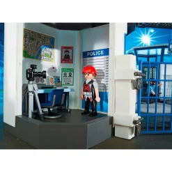 Playmobil City Action Politiebureau Met Gevangenis^ Speelfiguren