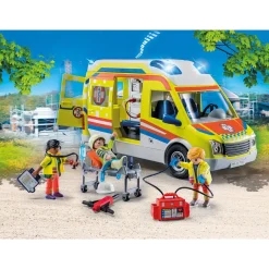 Playmobil City Life Ambulance Met Licht En Geluid - 71202^ Speelfiguren