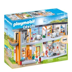Playmobil City Life Groot Ziekenhuis Met Inrichting 70190^ Speelfiguren